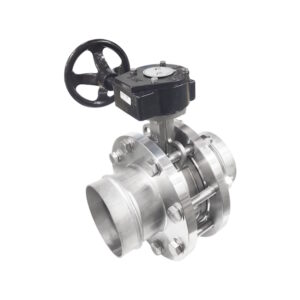 Lockable Turbine Handle Butterfly Valve